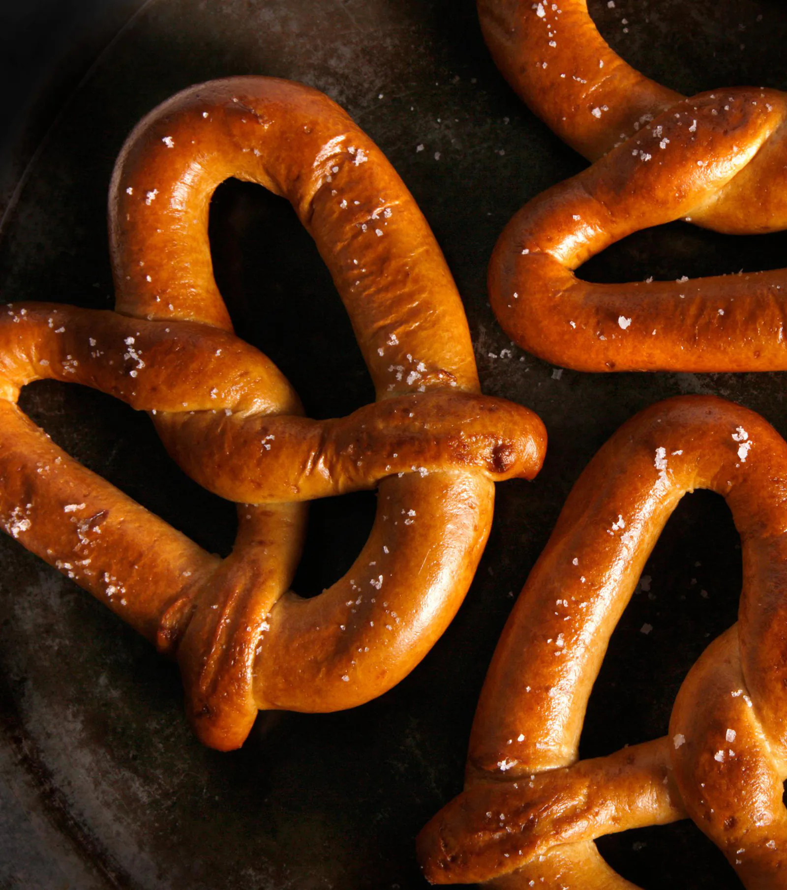 Giant soft pretzel with beer cheese at District 9 Draught Haus