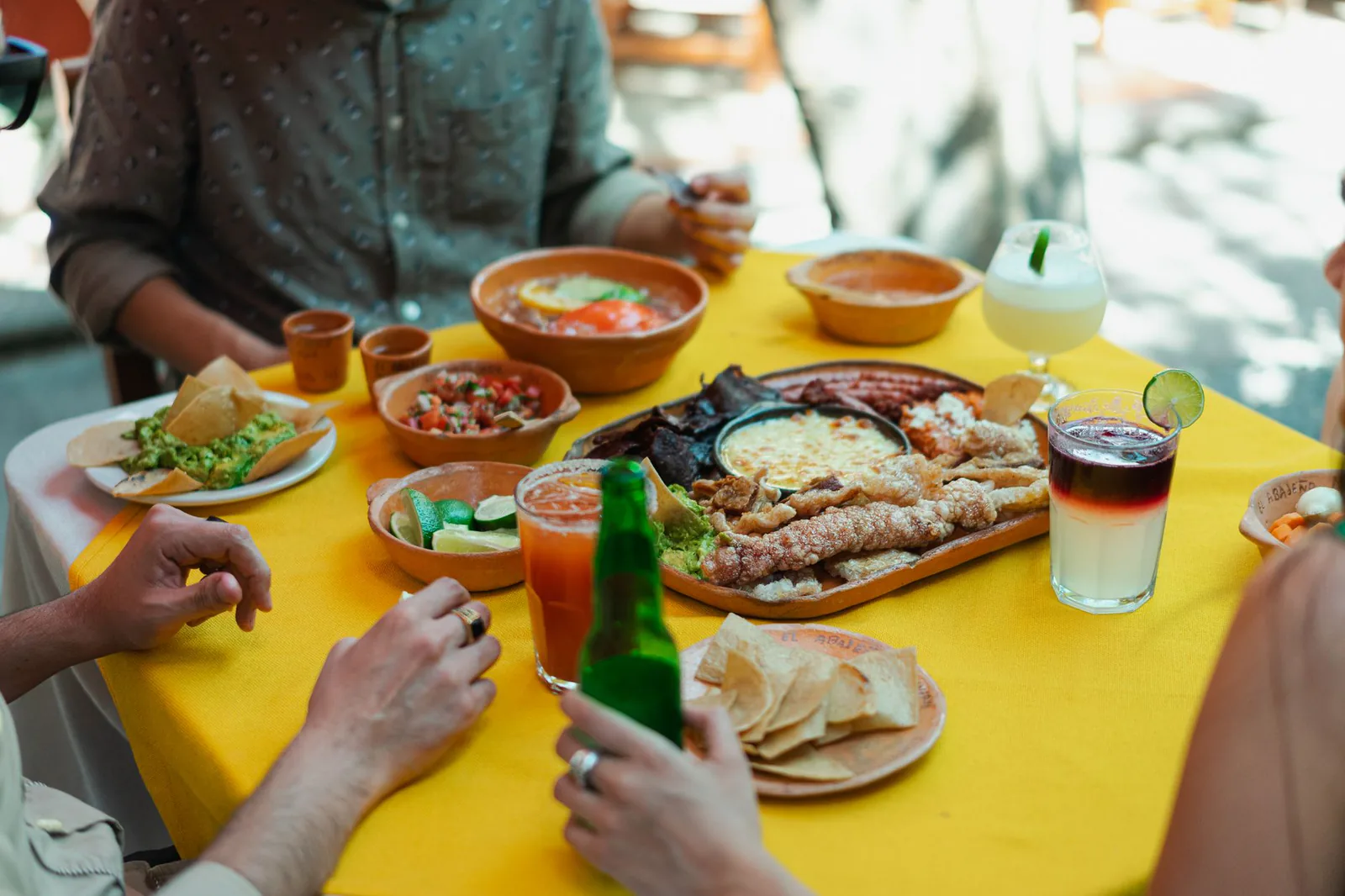 Patio dining and drinks