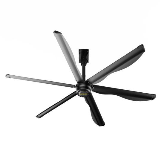 LuxAir Series commercial HVLS ceiling fan by Flo Vent Air