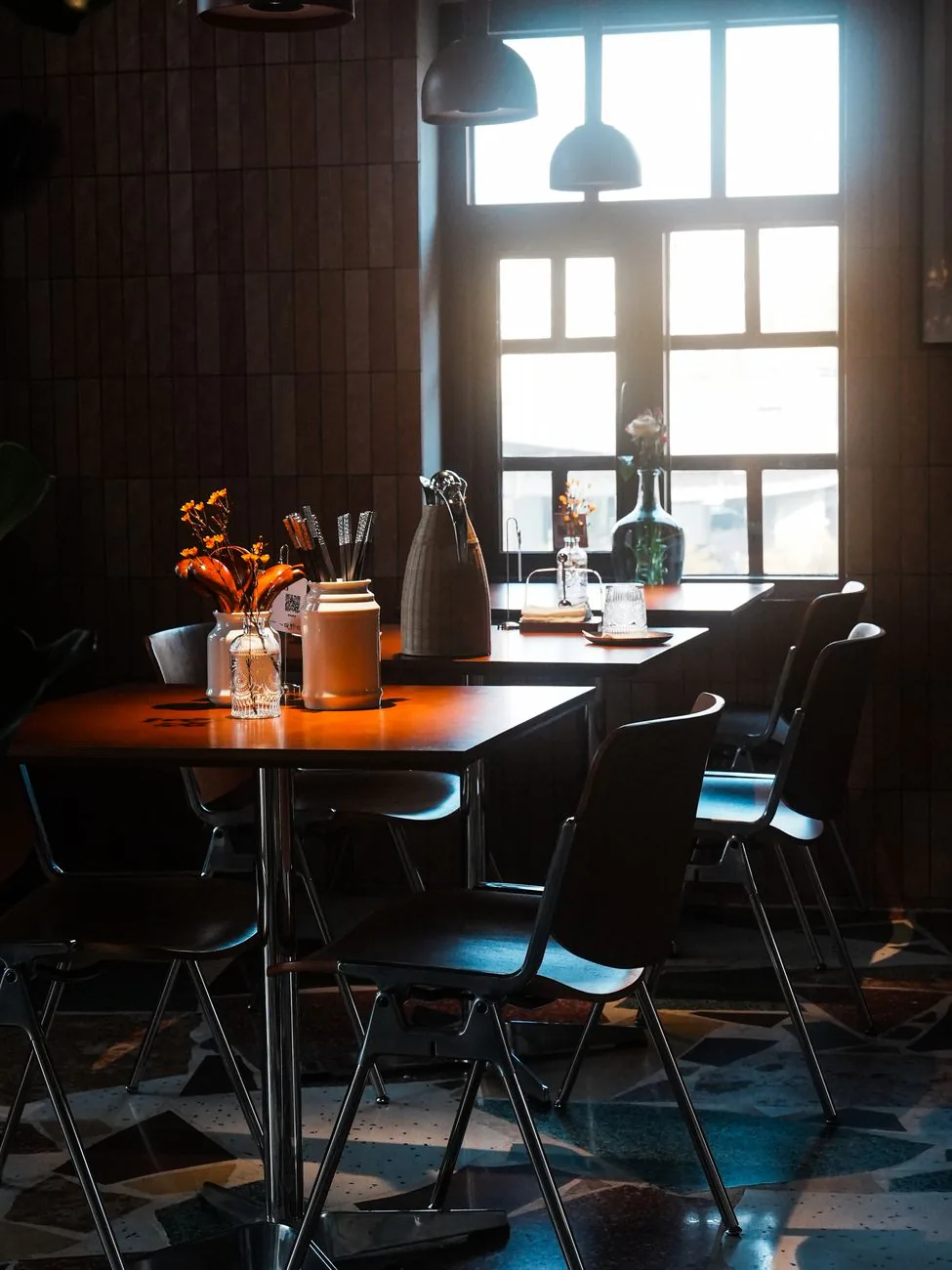 Vintage details and sunlight inside Havana Cafe