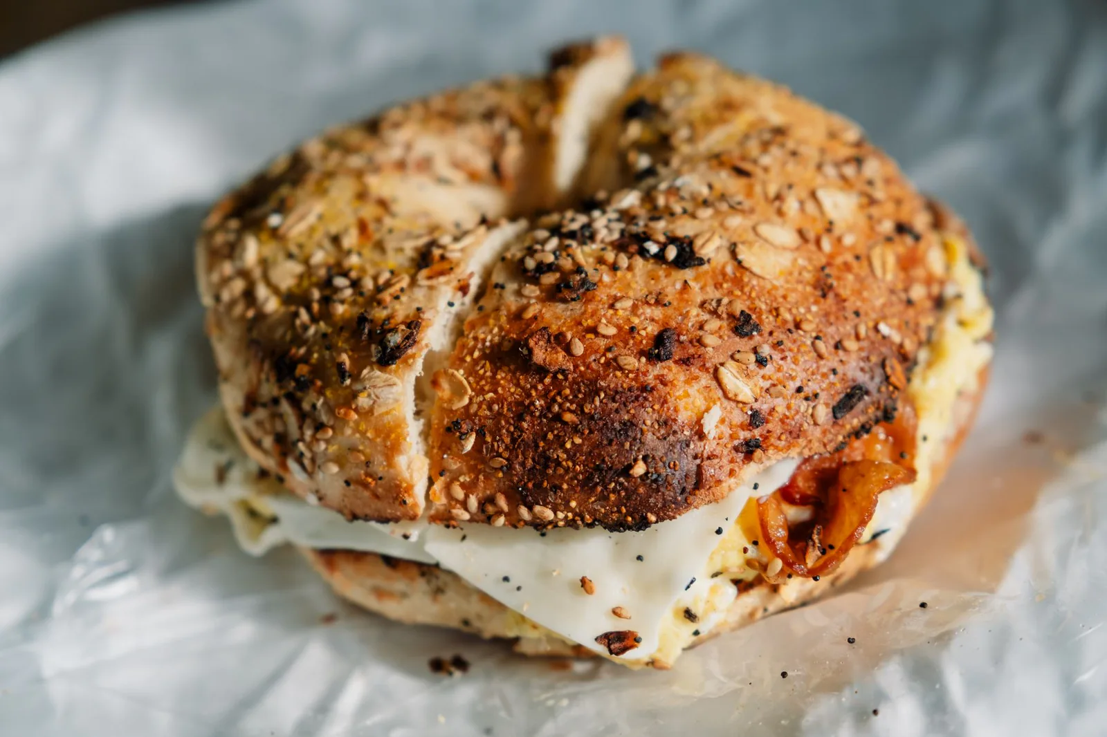 bacon bagel