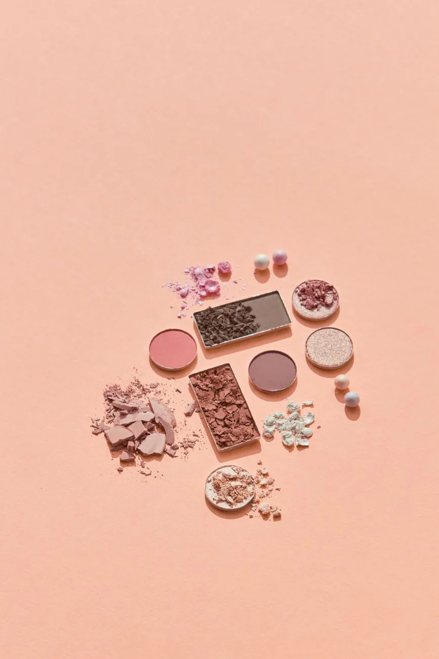 Editorial beauty powder