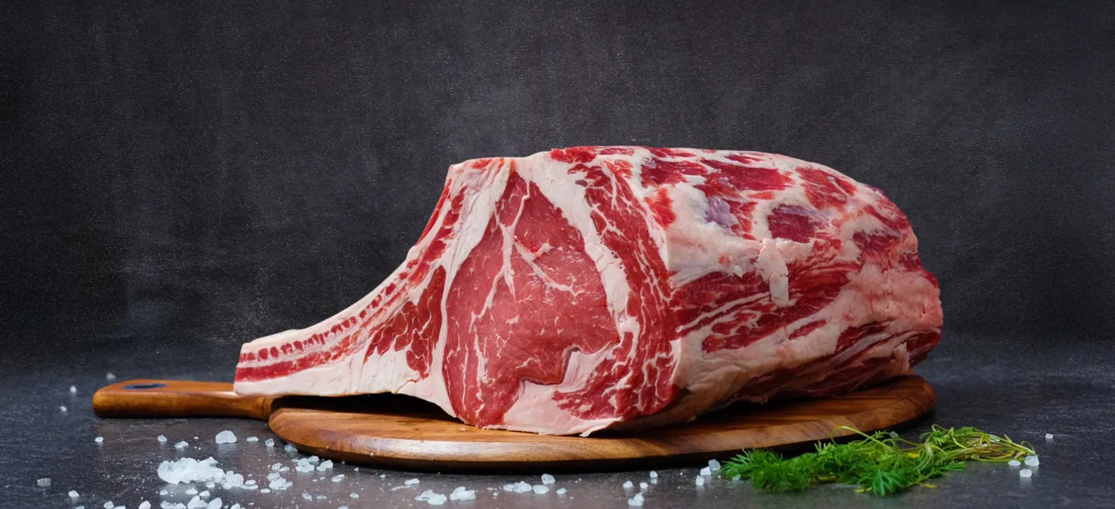 Grass-fed ribeye steak