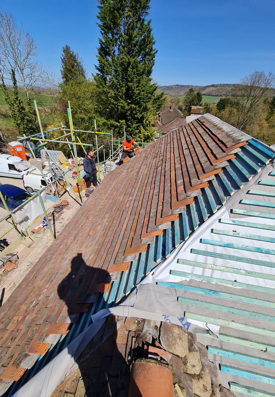 Detailed roofline work by OG Roofing Solutions