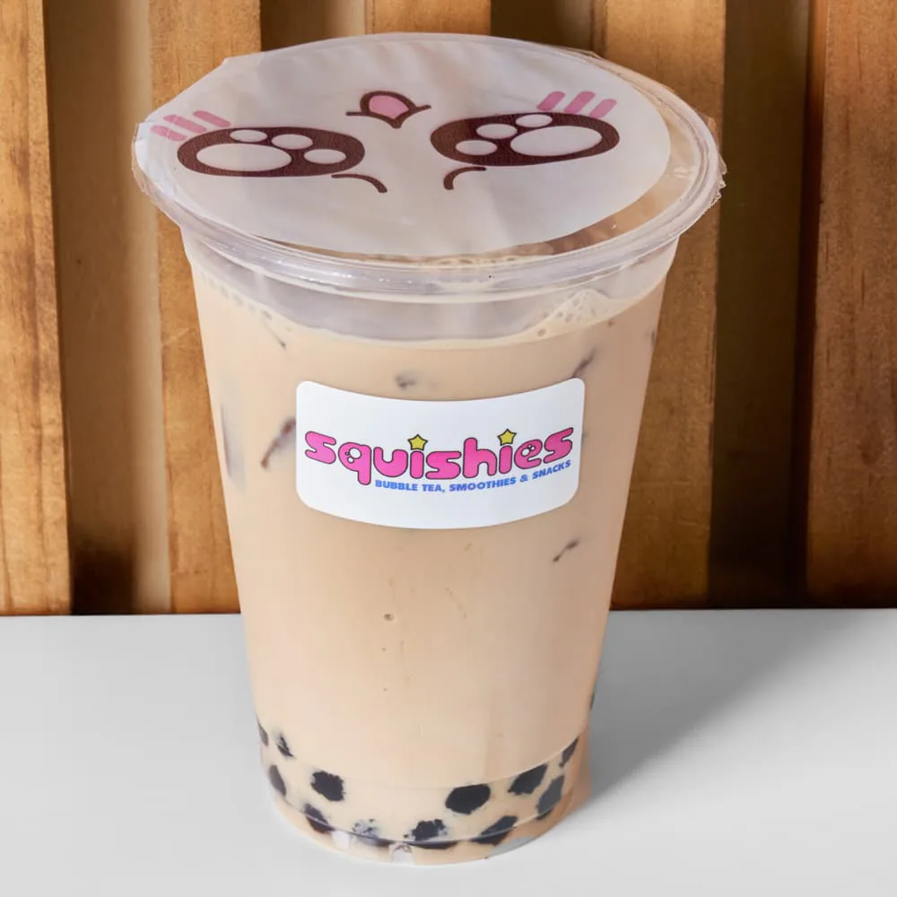 Classic milk tea with tapioca boba