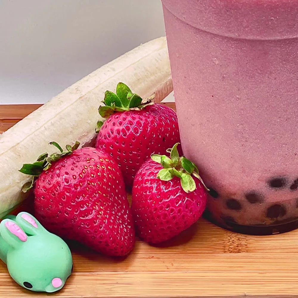 Strawberry banana smoothie